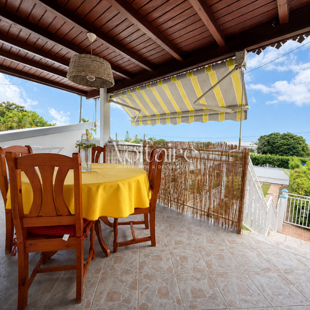 Appartement T3 meublé – La Jaille, Baie-Mahault